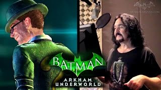 Batman Arkham Underworld  The Voice of Riddler [upl. by Ymmac]