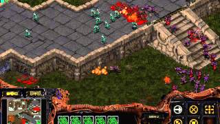 Helms Deep StarCraft Brood War custom game [upl. by Bohlen797]