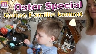 Oster Special  Frohe Ostern  Familie kommt  Ostereier färben  VLog 74 marieland [upl. by Geof915]