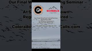 Come check out our seminar September 28th at scheels Johnstown goosecalling hunting goosecall [upl. by Shenan]