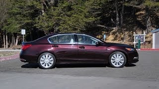 2014 Acura RLX Sport Hybrid Review and Road Test PreProduction [upl. by Kirst]