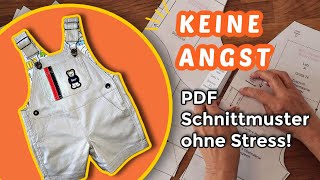 Die ultimative Anleitung zum PDF Schnittmuster Bobby Dazzler [upl. by Ailefo777]