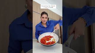 Recreating the Pasta I ate in Rome🇮🇹 rome pasta food makeup pakistan pakistani funny [upl. by Nyllek]