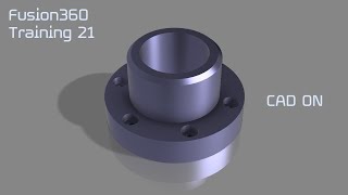 Fusion360 Tutorial 21 [upl. by Janicki]