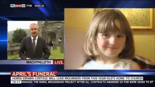 April Jones Funeral Service To Take Place 1 Year On From Her Murder [upl. by Berkie]