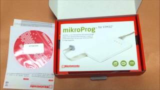 mikroProg for STM32 unboxing [upl. by Jonina]