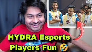 HYDRA Esports Players Fun in Bootcamp Dynamo Reaction 🤣🐉 [upl. by Deehan471]