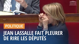 Quand Jean Lassalle fait pleurer de rire les députés [upl. by Okier830]