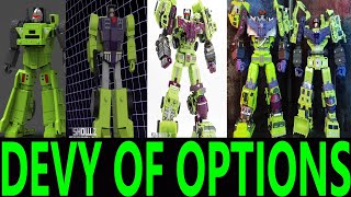 MASTERPIECE DEVASTATOR OPTION FOR 2023 WHAT WE HAVE NOT AND ON THE WAY [upl. by Peterus]