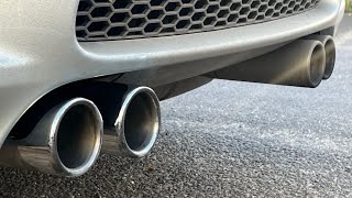 Autosol Metal polish on car exhaust [upl. by Kryska]