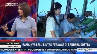 Ramainya Lalu Lintas Pesawat di Bandara Soetta [upl. by Tahp410]