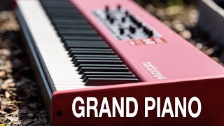 NORD PIANO 4  GRAND PIANO SOUND LIBRARY COMPARISON  JAZZ [upl. by Ubald39]