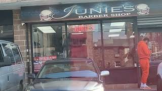 Led Sign at Junies Barber Shop [upl. by Neltiak611]