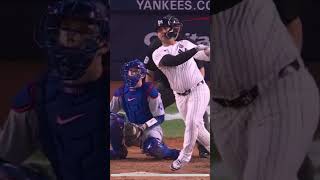 Gleyber Torres goes Oppo for a 3 run HR to extend The Yankees Lead worldseries gleybertorres [upl. by Tebor39]