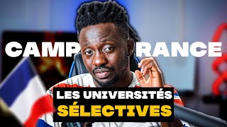 Campus France 🇫🇷 Voici comment bien choisir ses universités université sélective et non sélective [upl. by Esten]