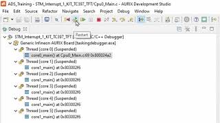 Flashing and Debugging your code with AURIX™ Development Studio [upl. by Asa]