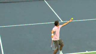 Roger Federer serve [upl. by Corbett]