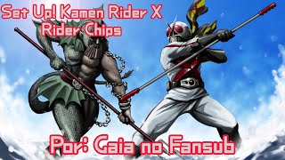 Set Up Kamen Rider X  Rider Chips Sub Español [upl. by Navap312]