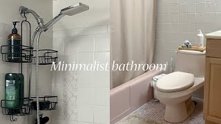 Minimalist Bathroom Tour [upl. by Sidras]