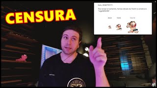 VEGETTA habla de la CENSURA que le hizo TWITCH por esto 😲 [upl. by Lasonde324]