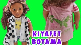 Bebek Kıyafet Boyama Yapımı  Nasıl Yapılır DIY  Oyuncak Butiğim [upl. by Kluge]