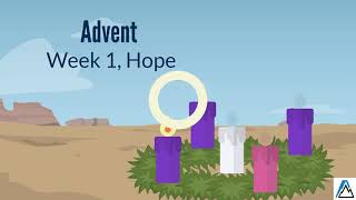 Explaining Advent To Kids Week 1 Hope [upl. by Bondon187]