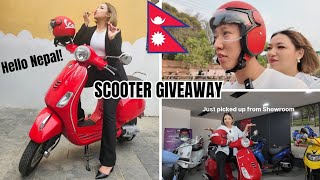 Buying Scooter to GIVEAWAY GDiipa in Nepal 🇳🇵 Ep1 [upl. by Biondo]