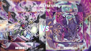 Purrely vs Memento Locals Feature Match YuGiOh [upl. by Izabel]