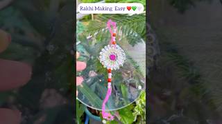 Earbud Rakhi diy shorts youtubeshorts satisfying rakhi [upl. by Ahsiyk]