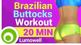 Brazilian Buttocks Workout  Perfect Butt Lift Exercises [upl. by Dnalra207]