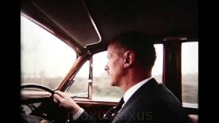 London to Bath in a MK II Jaguar in 1963 with George Eyles F231 [upl. by Eedrahc]