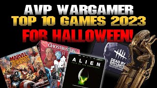 Top 10 Board Games For Halloween 2023 [upl. by Hairabez696]