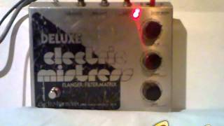 EHX Vintage Deluxe Electric Mistress Flanger  Filter Matrix [upl. by Ursas]