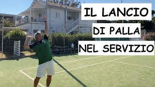 TennisIl lancio di palla nel servizio [upl. by Frederique]