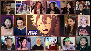 Demon Slayer Season 3 Episode 6 Girls Reaction Mashup  Swordsmith Village Arc Ep 6 [upl. by Josselyn497]