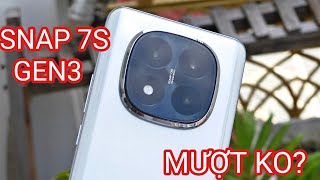 TEST GAME REDMI NOTE 14 PRO SNAP 7S GEN3 CHIẾN GAME MƯỢT KHÔNG [upl. by Tsugua]