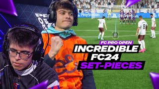 The best set pieces of FC Pro Open FC24 FCPro EASPORTS [upl. by Anitap286]