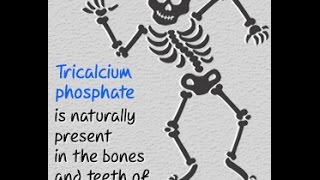 Tricalcium Phosphate Chemical Structure Benefits and Side Effects [upl. by Marashio]