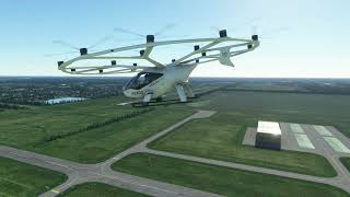 Volocopter on MSFS 2020 Flight Simulator [upl. by Suivat]