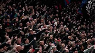 We love you CPFC chant vs Brighton [upl. by Aramot]