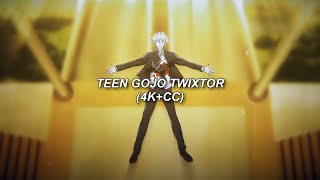 Teen Gojo Twixtor 4KCC [upl. by Batruk284]