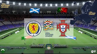 ESCOCIA va PORTUGAL  LIGA DE LAS NACIONES  EA FC25  PSD1EZ [upl. by Wakerly750]