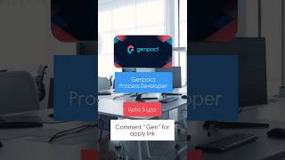 Genpact Hiring Process Developer shorts [upl. by Lemhaj]