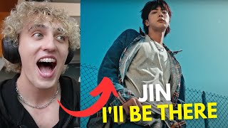 진 Jin Ill Be There Official MV  REACTION [upl. by Yesnikcm]