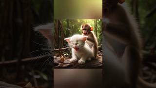 Can we get friend like this kitten music shorts viralshorts [upl. by Thorsten]