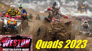 Weston Beach Race Quads amp Sidecars 2023 [upl. by Srevart]