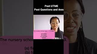 Post UTME 2024 Post UTME Online Tutorials Post UTME Past Questions and Answers [upl. by Lunneta]