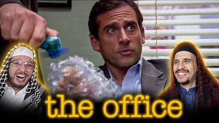 The Office Season 2 Episode 12  Arab Muslim Brothers Reaction [upl. by Lartnom]