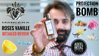 Mancera Roses Vanille Perfume Review [upl. by Hgieliak922]