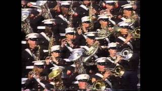 1996 Rose Bowl Parade USMC Band [upl. by Lucilia]